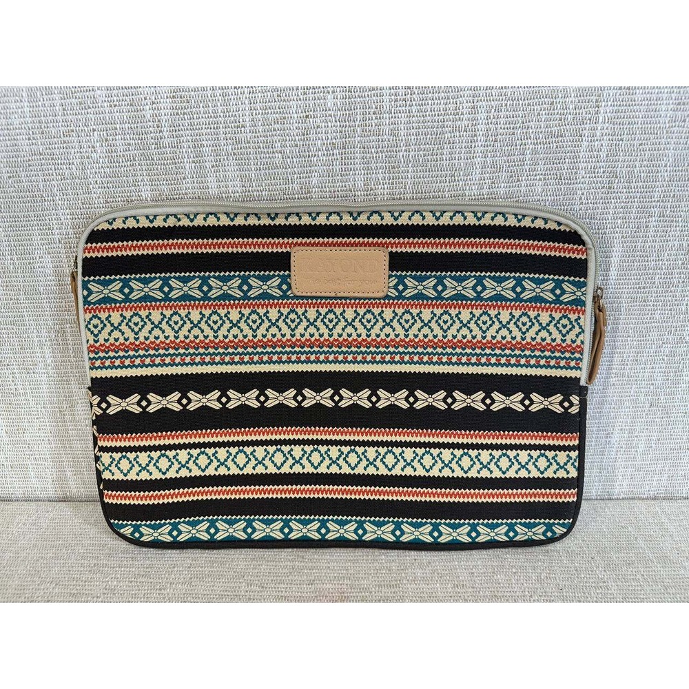 Kayond Bohemian Geometric‎ Canvas Laptop Sleeve Case 13-14 inch 015-3